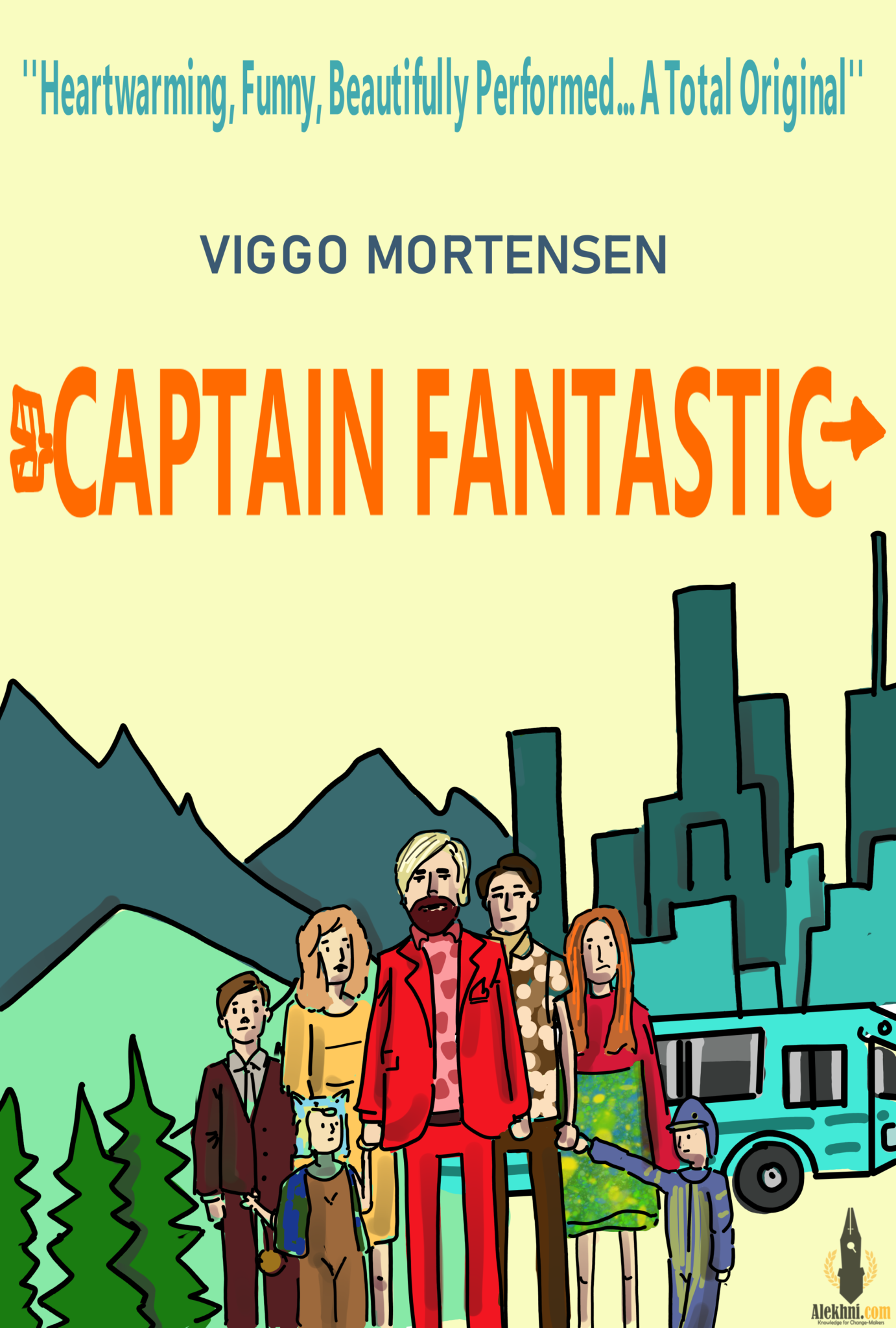 Captain Fantastic- social psychology movie- alekhni movies